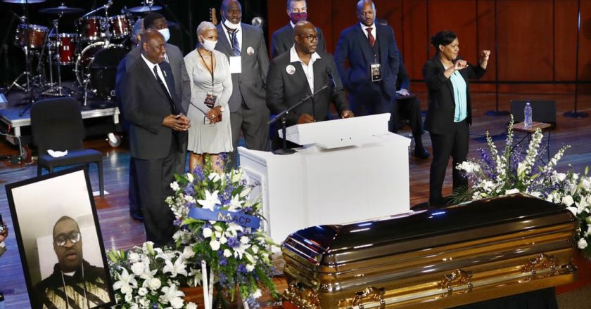 Stars Gather for George Floyd Memorial Service in Minneapolis (Photos)