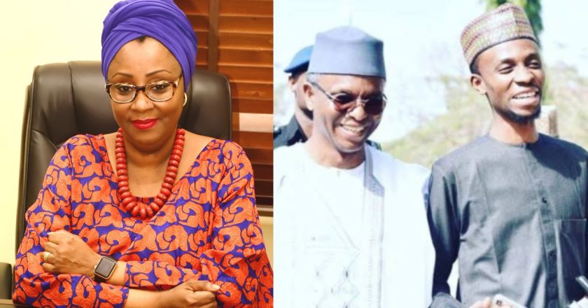Hadiza, Governor El-Rufai’s wife, acknowledges her son Bello’s threatening tweets towards a Twitter user with sexual abuse after defending him