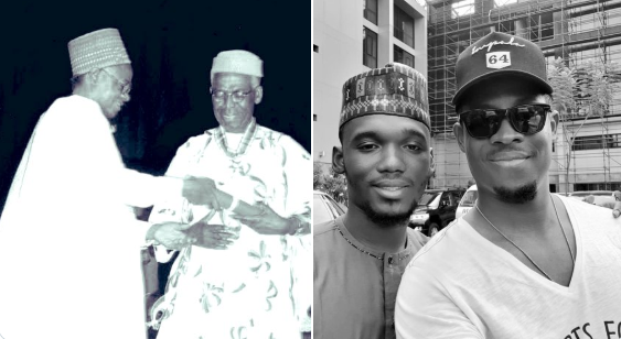Photo of Seyi Awolowo and Bello Shagari, Grandsons of Obafemi Awolowo and Shehu Shagari