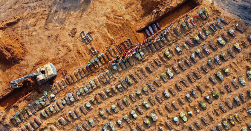 Harrowing Footage of Mass Graves Being Dug in Brazil Due to Coronavirus Surge (Includes Photos and Videos)