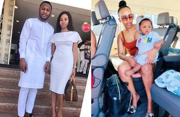 Ubi Franklin Confronted by South African Baby Mama Nicola Siyo for Birthday Greeting