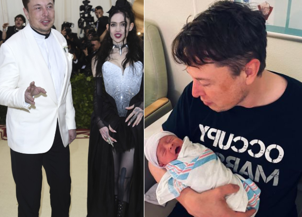 Grimes and Elon Musk’s Baby Named X Æ A-12 Musk Sparks Hilarious Reactions