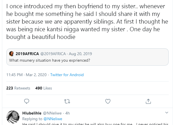 After losing my boyfriend to my sister, I’ve grown closer to her – Twitter user shares