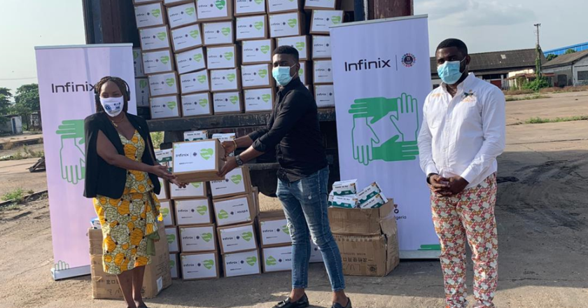 Infinix Mobility joins hands with Lagos State SDG Department to aid 2,000 households during Covid-19