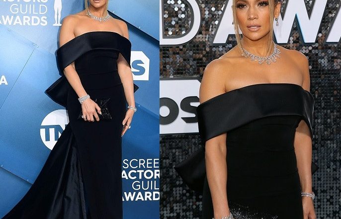 Adorned in $9M Worth of Diamonds, Jennifer Lopez Shines at SAG Awards
