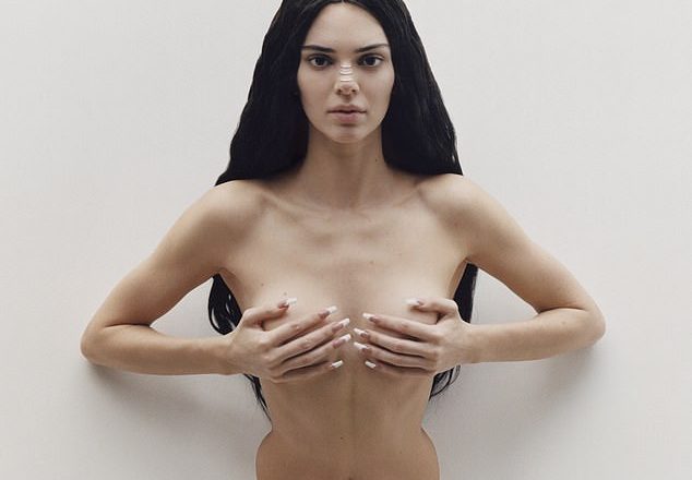 Topless Photos of Kendell Jenner in GARAGE Magazine Fashion Shoot