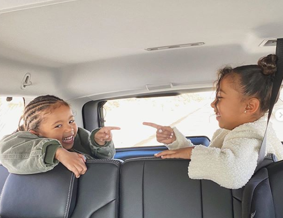 Kim Kardashian Shares New Photos of North and Saint West Getting Along, Reveals They Have Overcome Sibling Rivalry