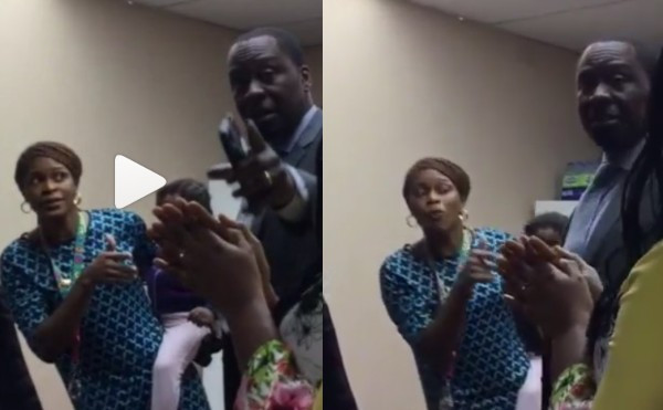 Lady alleges she and her three children were assaulted in Christ Embassy after demanding for money a Pastor of the church owes her (video)