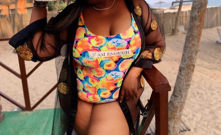Latasha Ngwube shows off her beach body in a swimsuit as she shares powerful message about body positivity