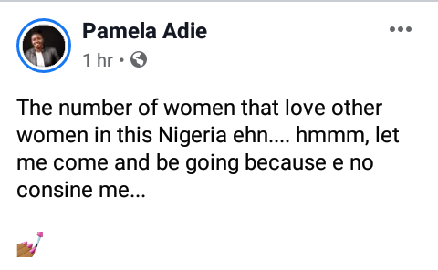 Emphasizing the Large Number of Closeted Nigerian Women, Pamela Adie, a Lesbian and LGBT Rights Activist, Speaks Up