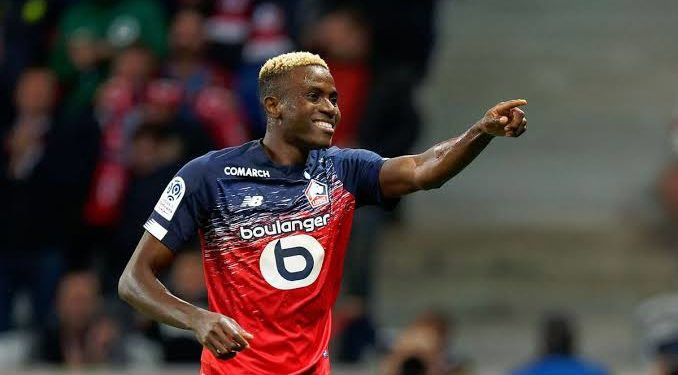 Lille football club of France has set a hefty €100m price tag for Victor Osimhen