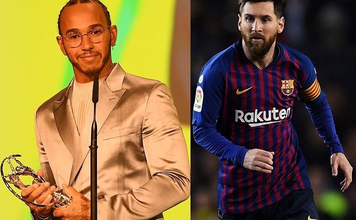 Lionel Messi and Lewis Hamilton awarded joint Laureus World Sportsman of the Year