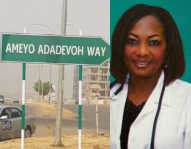 Recognition for Dr. Stella Ameyo Adadevoh in Abuja