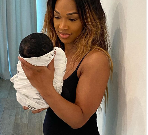 Malika Haqq shares adorable photo with her newborn son, Ace