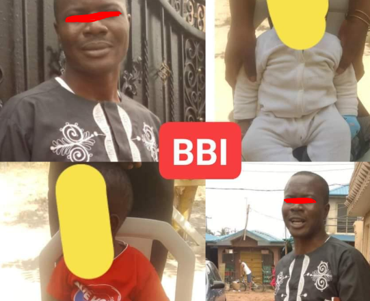 Police in Abuja Arrest Father Accused of Sexually Assaulting His Infant Children (see images)