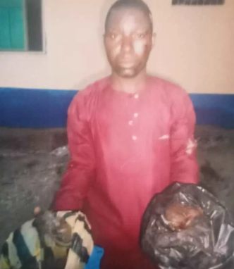 Man arrested for stealing baby’s placenta in Ogun (photo)