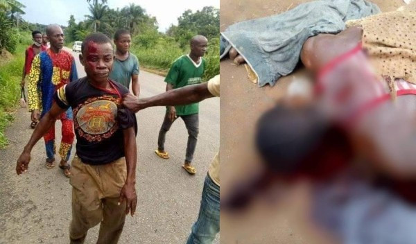 Tragic Incident in Abia: Man Fatally Attacks Cousin Over Mango Dispute (Warning: Graphic Images)