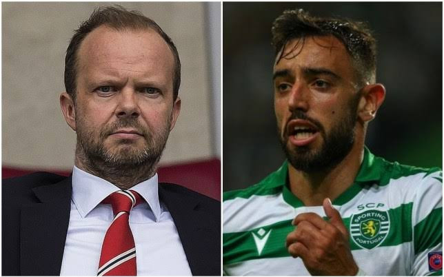 Big news from Manchester United: Bruno Fernandes joins the club for €55m, following an assault on Ed Woodward’s home