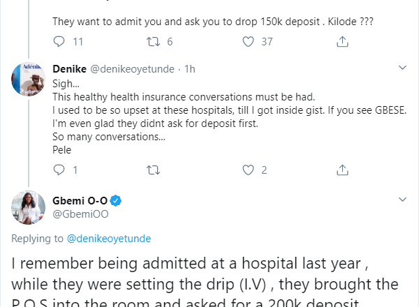 Personal Encounter at a Hospital Prompts Media Personality Gbemi’s Reaction to Demanding Deposit Before Treatment