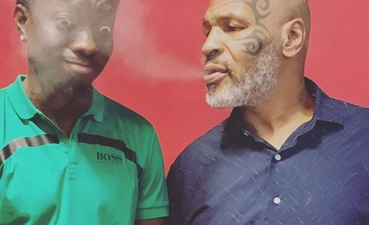 Michael Blackson Poses with Mike Tyson Following His Joke about Marrying Tyson’s Daughter for $10 Million Reward