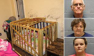 Alabama Family Arrested for Allegedly Locking Children in Wooden Cages