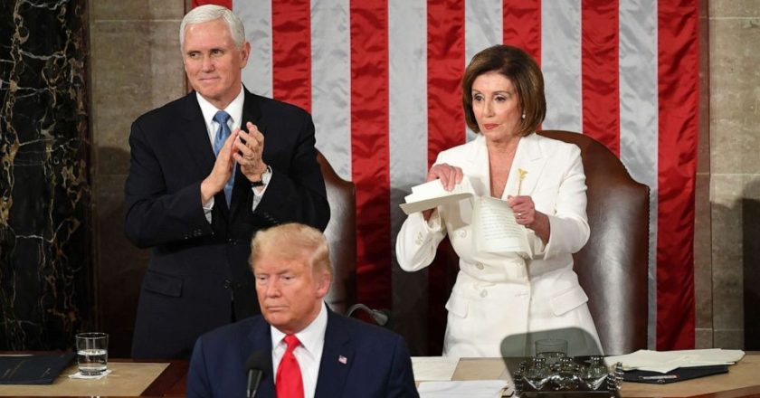 Nancy Pelosi’s Controversial Act at Trump’s State of the Union Address