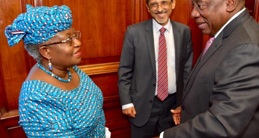 Photos: Ngozi Okonjo-Iweala Takes Up Role in South Africa’s Presidential Economic Council