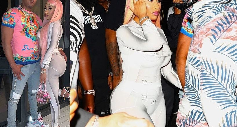 Nicki Minaj Spotted Clubbing with Her Husband (Exclusive Photos)