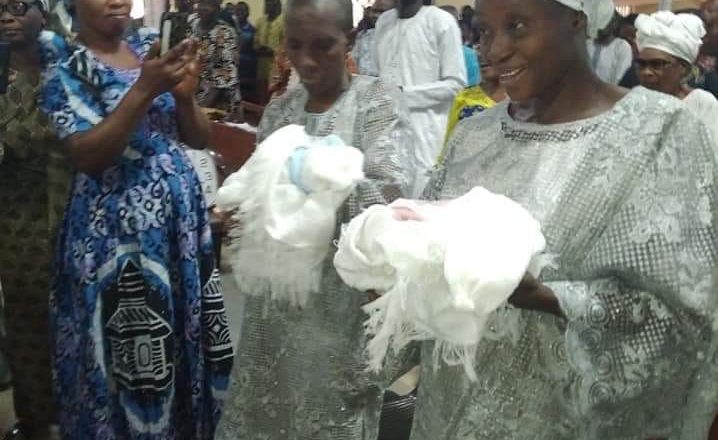 Nigerian couple welcome twins after 31 years of marriage