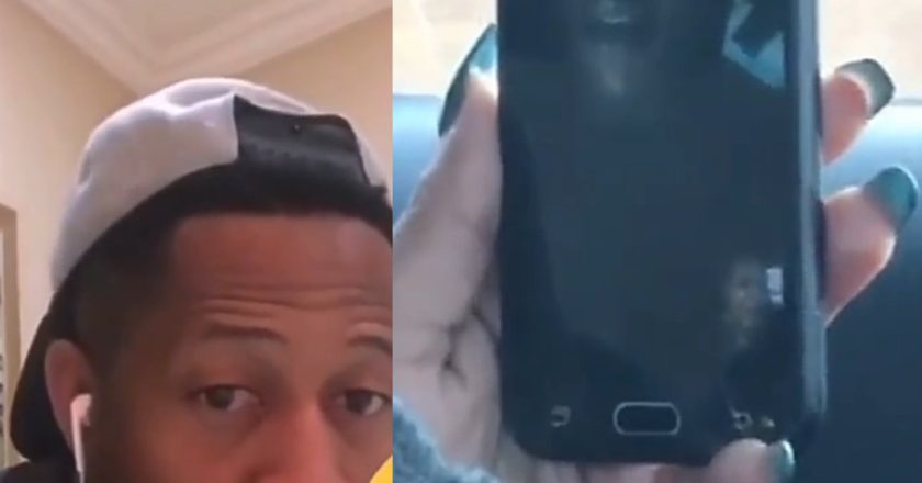 Nigerian man impersonating Mike Ezuruonye is exposed during phone call with an American woman (video)
