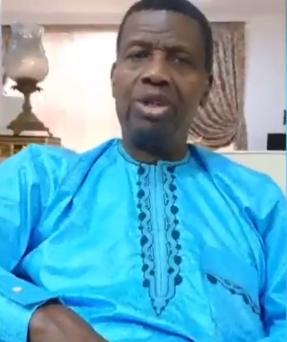 Nigerians react after Pastor Adeboye shared video saying ''As long as you are in the secret place of the Most High, no virus will come near you''