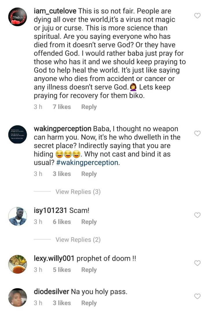 Nigerians react after Pastor Adeboye shared video saying