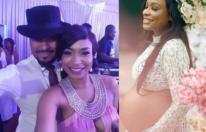 Nollywood actor Bryan Okwara and his longtime girlfriend Marie Miller expecting their first child together (Photo)