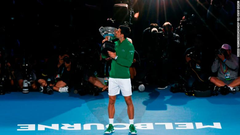 Novak Djokovic Emerges Victorious Over Dominic Thiem in the Australian Open Final clinching his 17th Grand Slam Title (Photos)