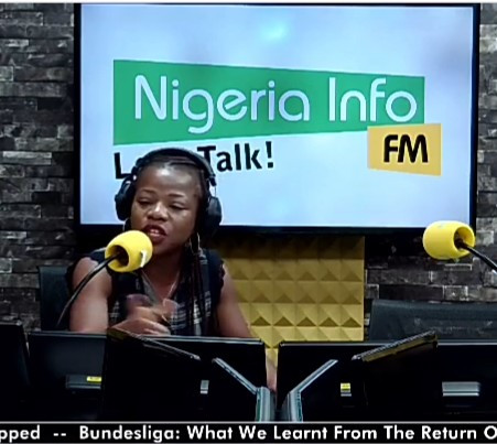 OAP Joyce Onyemuwa goes off on a caller who advised on air that women in abusive marriages should emulate Jesus and endure it (video)