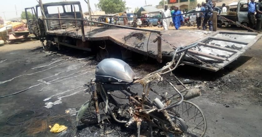 Tragic Fire Incident Claims Life at Bauchi Market (See Photos)