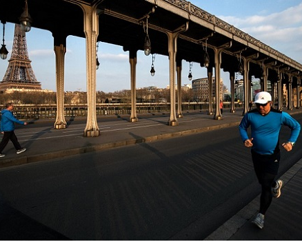 Paris bans daytime jogging to curb the spread of Coronavirus