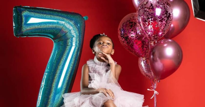 New Lovely Pictures of Aliona, Daughter of Peter and Lola Okoye, as She Celebrates her 7th Birthday