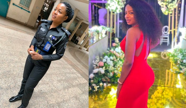Stunning Nigerian Female Police Officer’s Photos Take the Internet by Storm