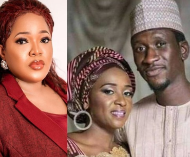 Pls leave if it’s not working- Toyin Abraham advises couple after court sentenced Maryam Sanda to death for killing hubby, Bilyaminu Bello