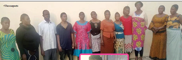 12 Members of Child Trafficking Gang Arrested by Police