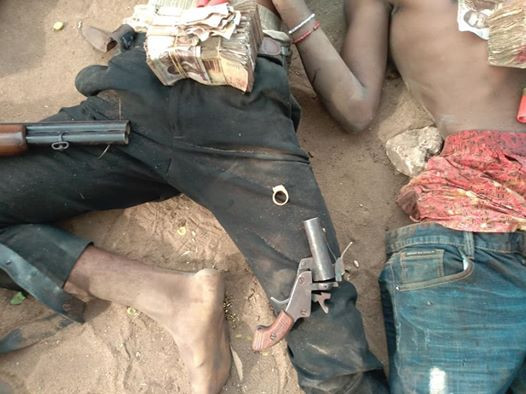Police take down three armed robbery suspects in Anambra, as they capture two others (graphic photos)