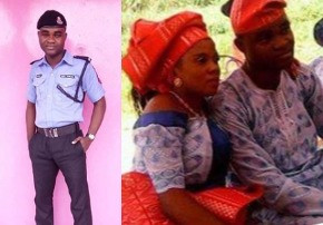 Policeman in Ondo allegedly takes his own life after murdering his wife due to suspected infidelity (distressing images)