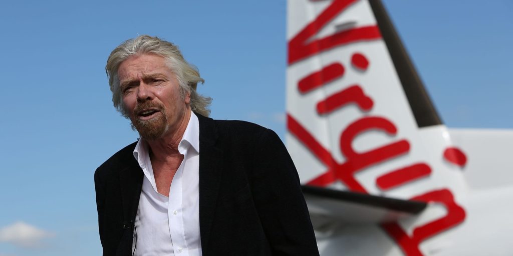 What is Richard Branson's net worth, how old is he, when did he buy Necker  Island and who is his wife Joan Templeman?
