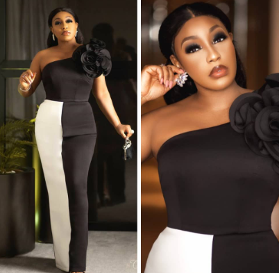 Rita Dominic stuns in a chic monochrome outfit (photos)