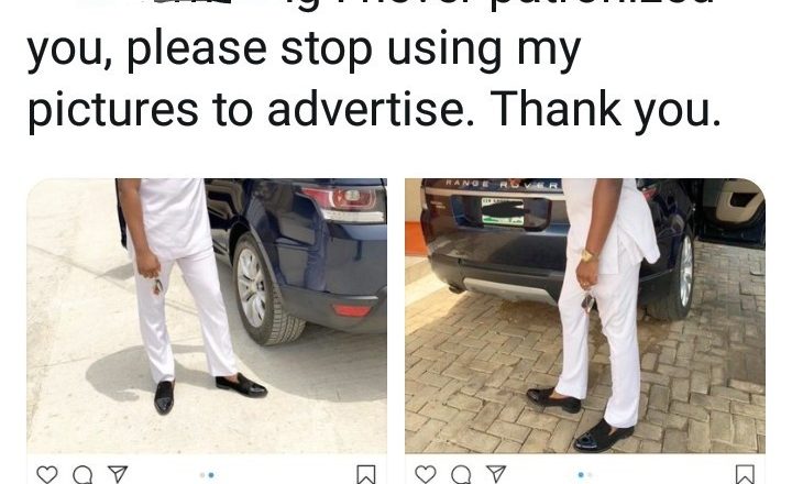 SSA to former Governor of Lagos confronts vendor over unauthorized use of his photo for advertising