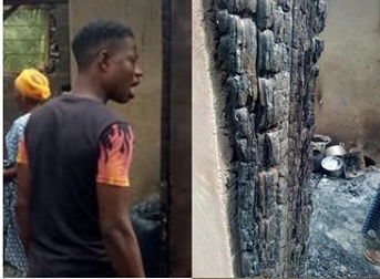 Wife Sets Husband’s House on Fire After He Marries a New Wife (Photos)