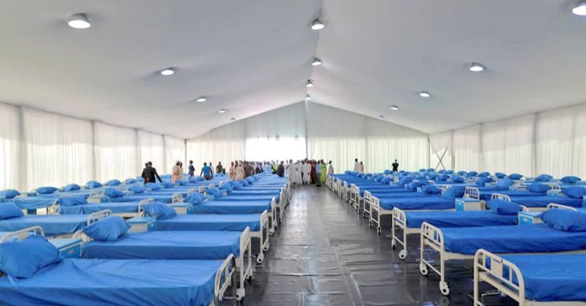 Take a look at the brand new Kano State Coronavirus Isolation Centre featuring 509 beds, toilets, laboratory, pharmacy, Ambulance & briefing room (photos)