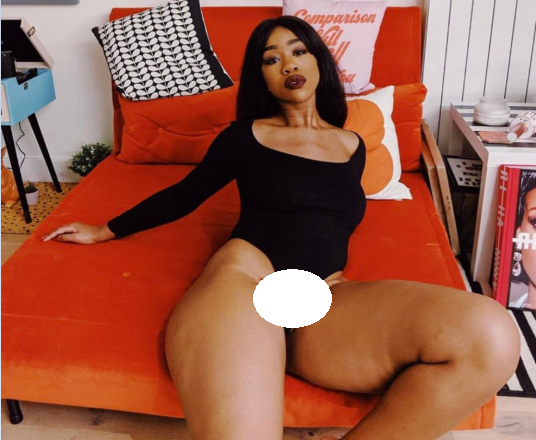 Slumflower sparks debate by participating in the “Bring Back the Bush” campaign with photos of her unshaved private parts