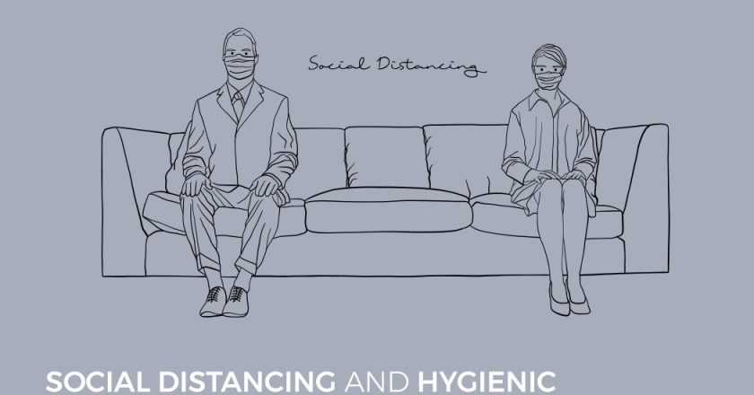 Social Distancing and Hygienic Practices, with Family and Household Staff